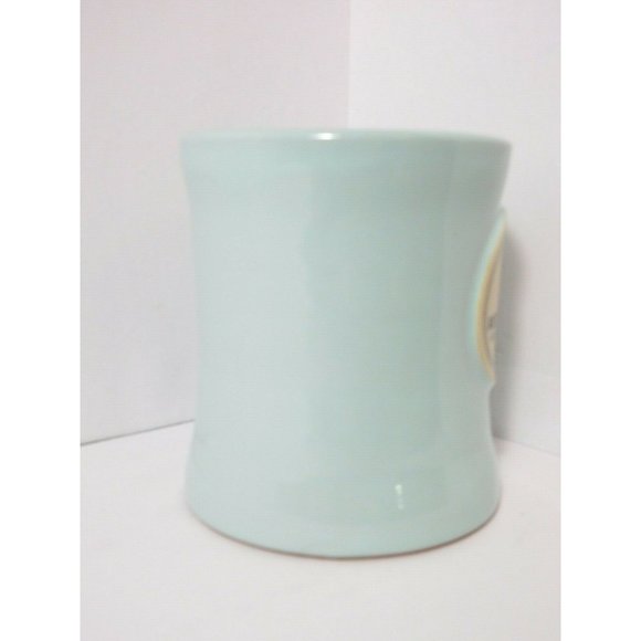 NEW Red Rock Canyon National Park Handthrown John Deneen Pottery Blue Mug 2018 - Picture 4 of 7